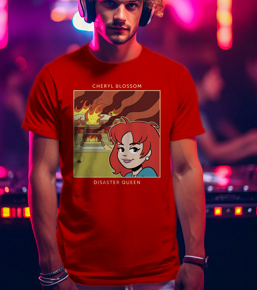 Cheryl Blossom Disaster Queen Archie Comics T-Shirt