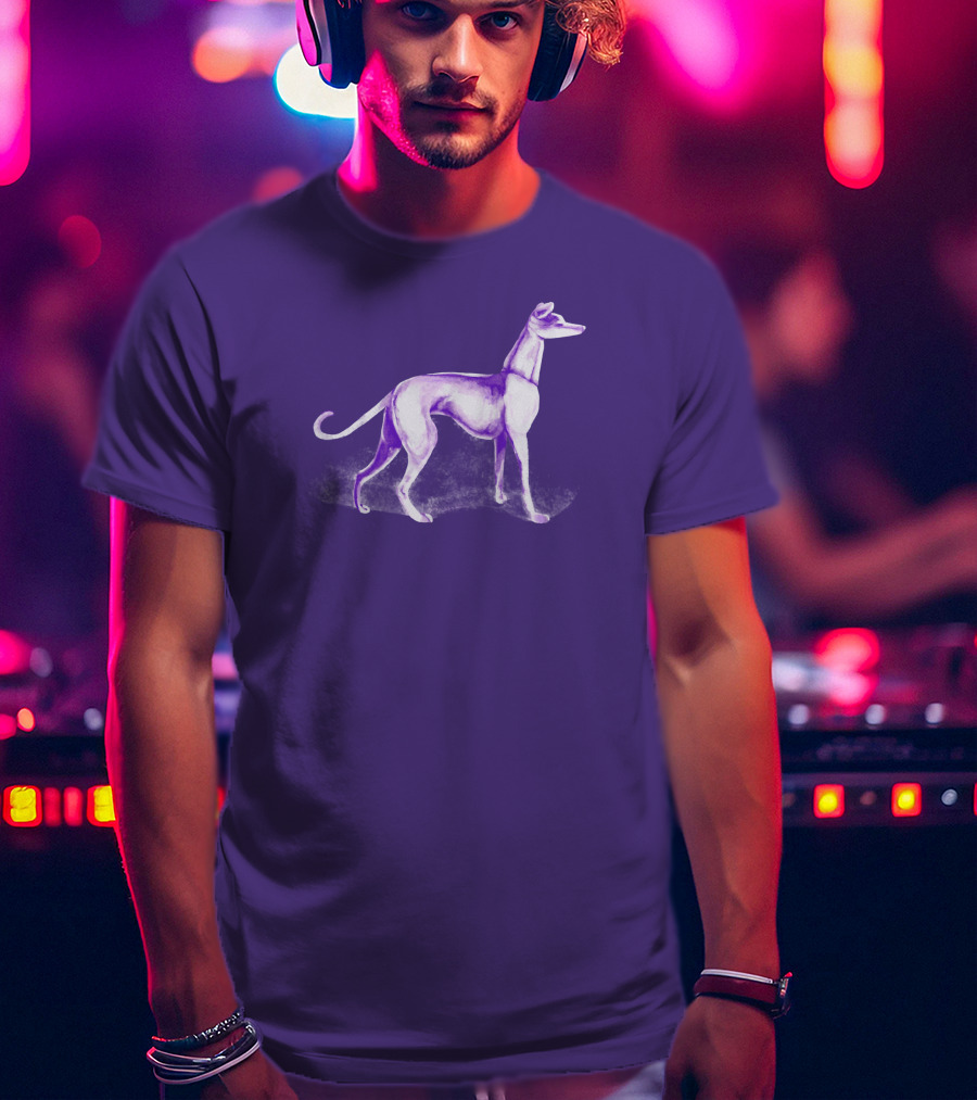 Jared Greyhound Purple T-Shirt