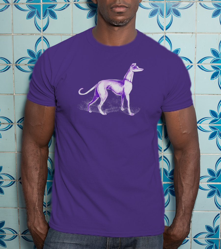 Jared Greyhound Purple T-Shirt