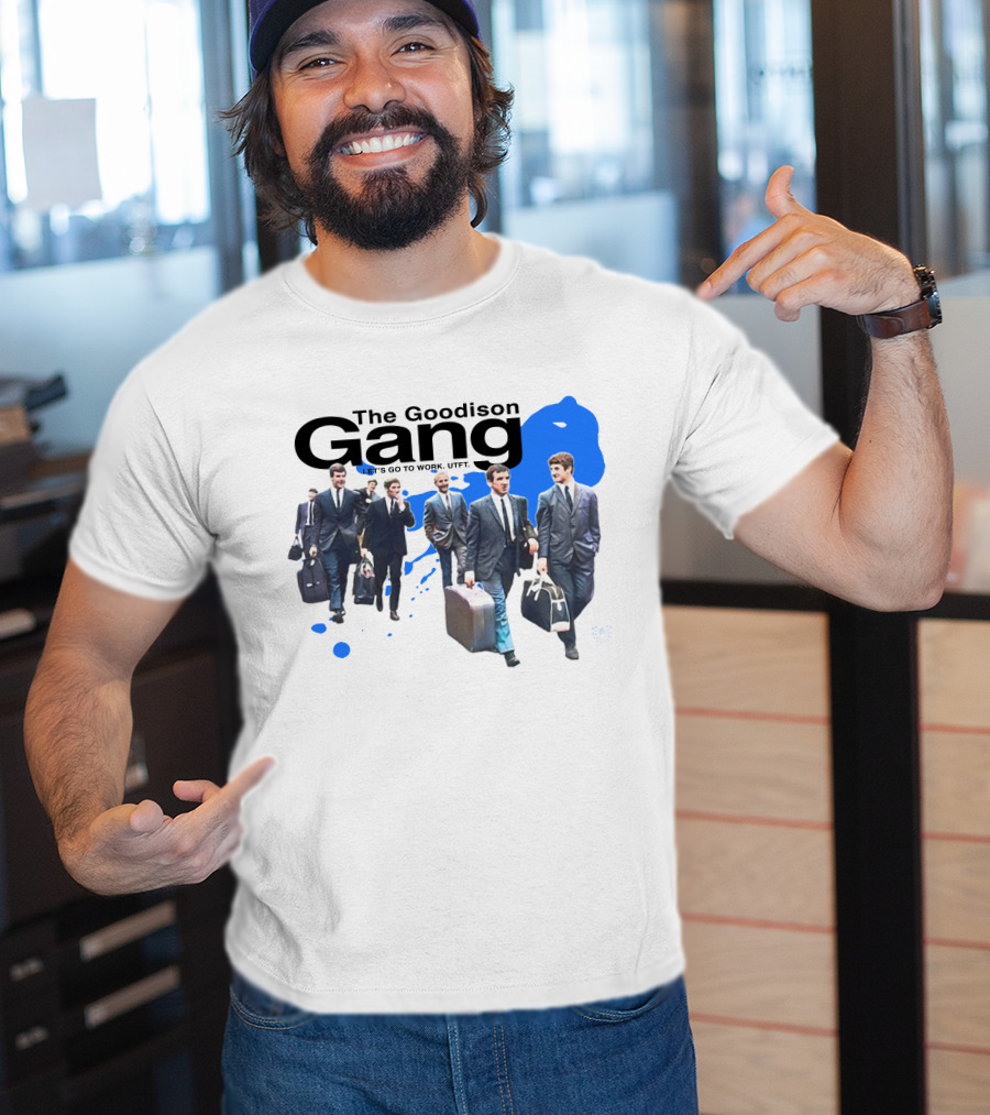 The Goodison Gang Let's Go To Work UTFT Toffee TV Merch T-Shirt