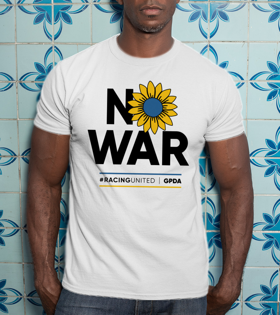 Racing United GPDA No War Sunflower Ricciardo F1 T-Shirt