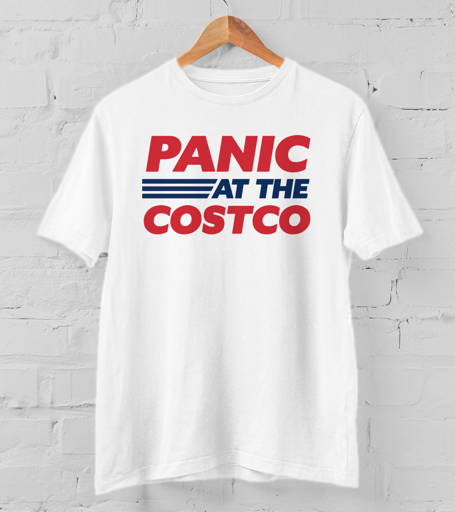 Panic At The Costco Trendy USA Playful Shopping T-Shirt