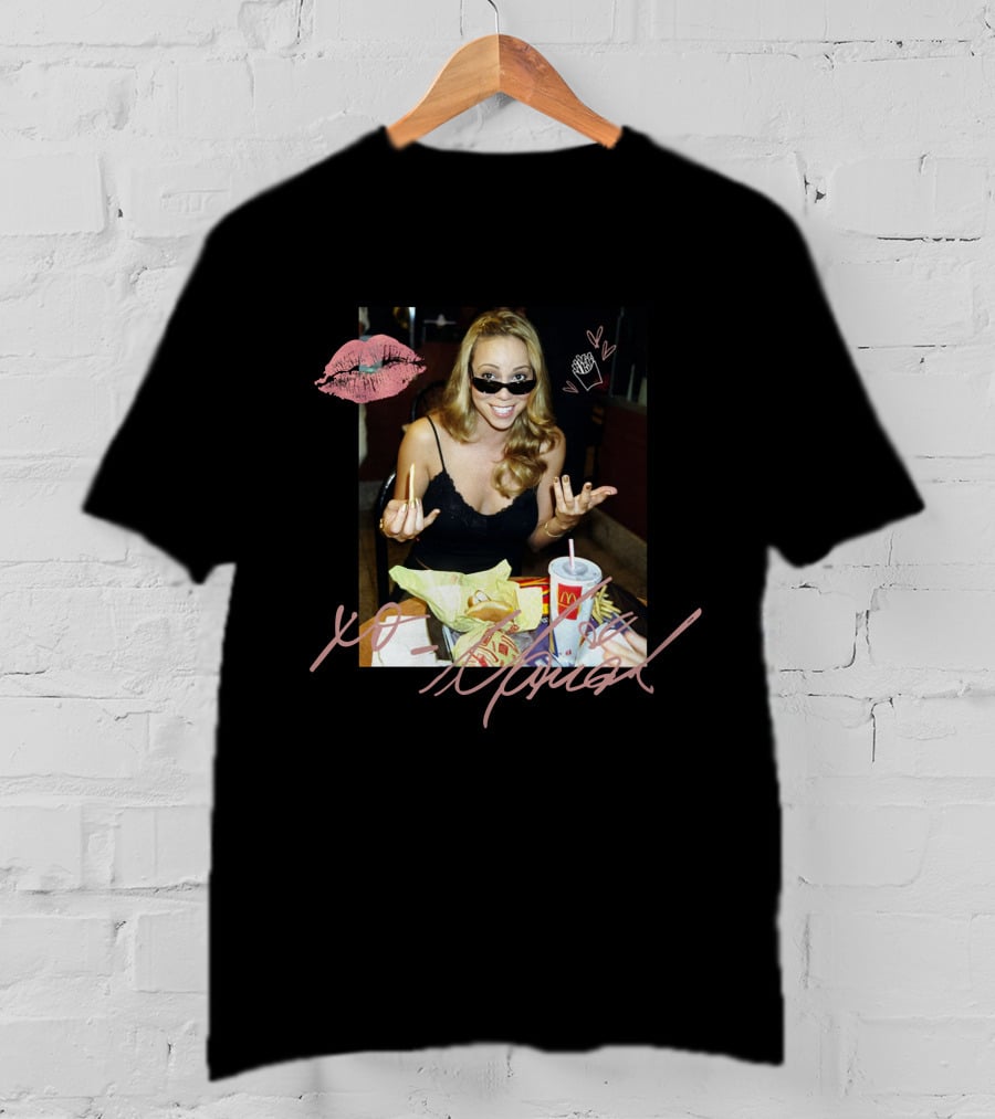 Alαɴα Mariah Carey McDonald's XO Mariah Emmasfrqst T-Shirt