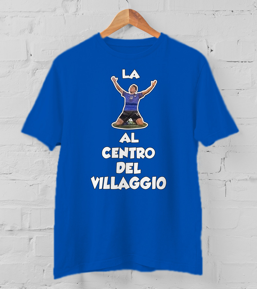 La Al Centro Del Villaggio Skysport Iconic Soccer T-Shirt