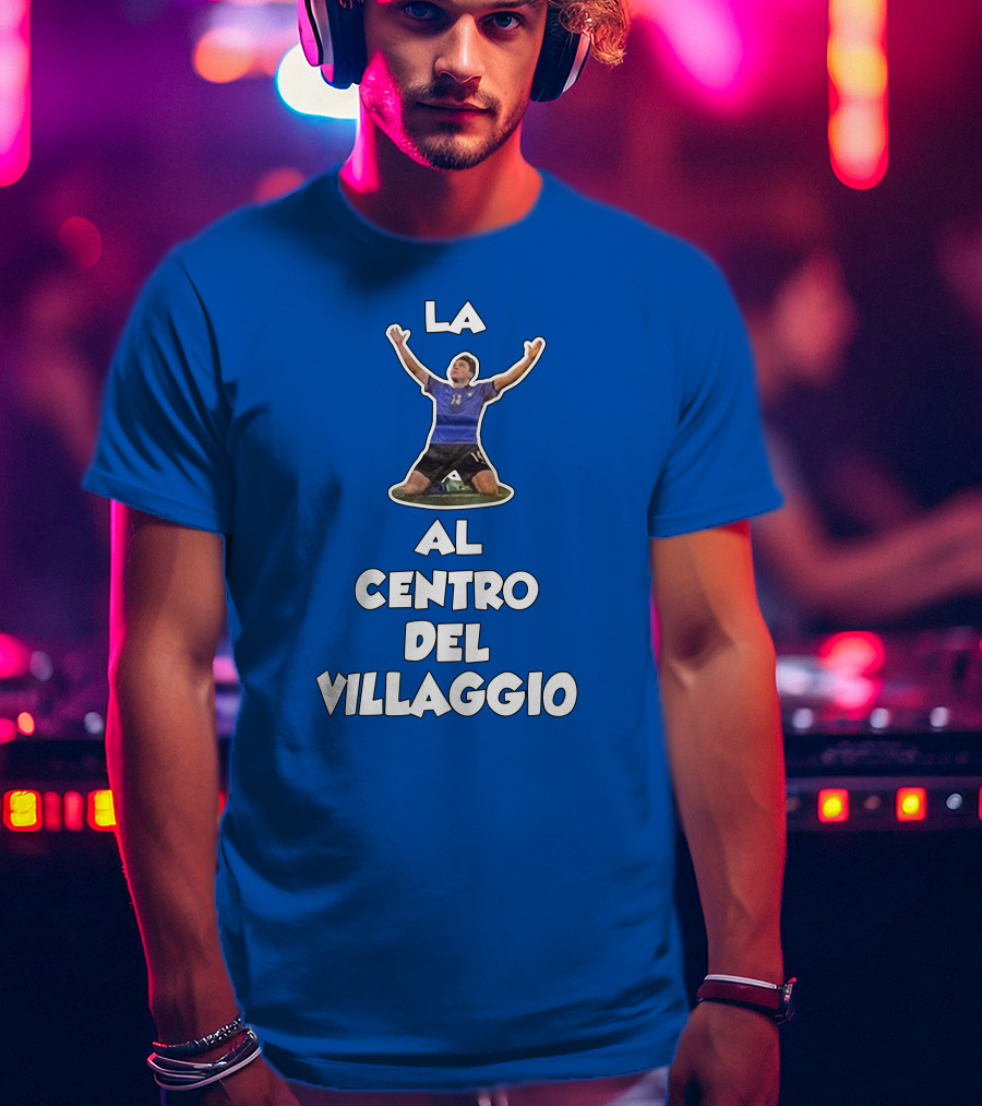 La Al Centro Del Villaggio Skysport Iconic Soccer T-Shirt