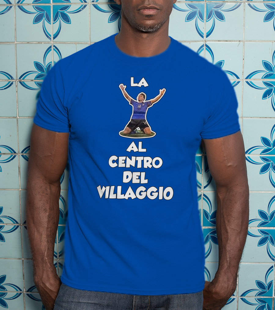 La Al Centro Del Villaggio Skysport Iconic Soccer T-Shirt