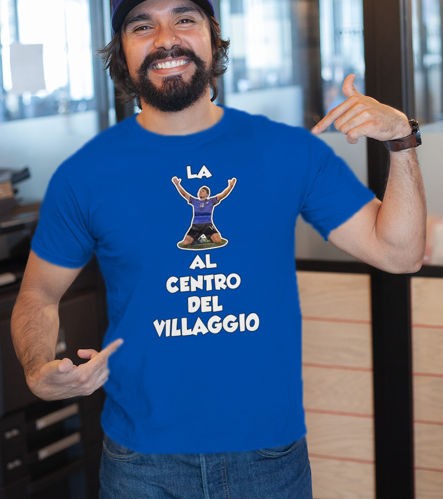 La Al Centro Del Villaggio Skysport Iconic Soccer T-Shirt