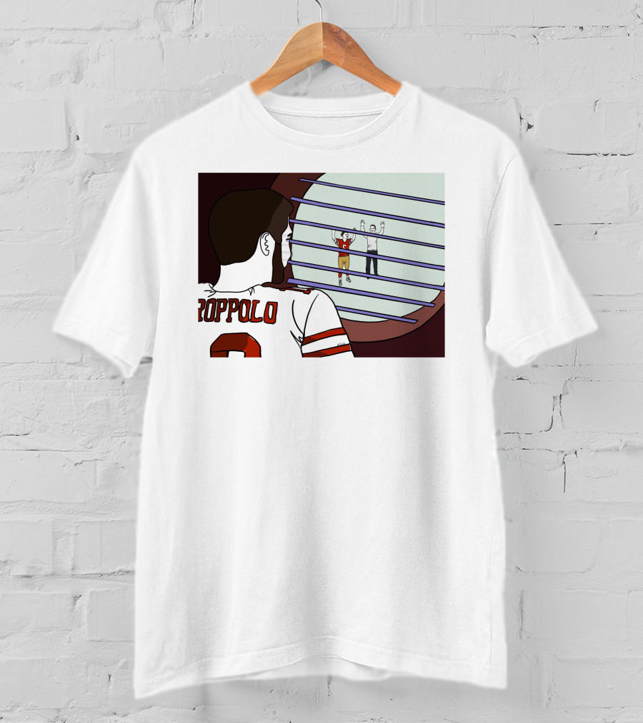 Jimmy Garoppolo Drawing Series Day 51 Every Day Until Traded T-Shirt