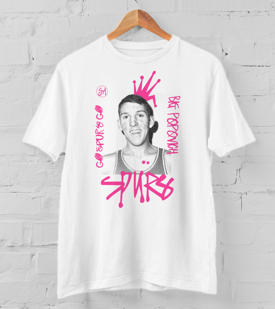 Bae Popvich Go Spurs Sa Spurs T-Shirt
