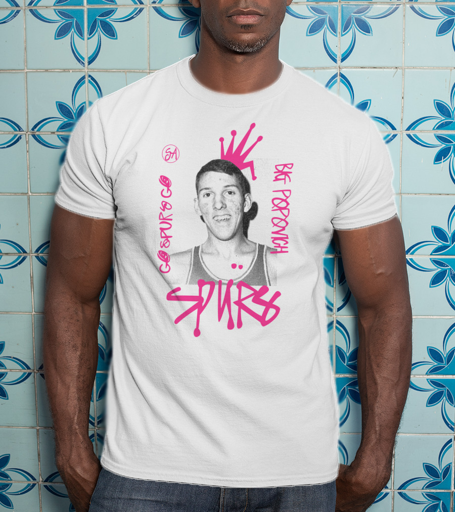 Bae Popvich Go Spurs Sa Spurs T-Shirt