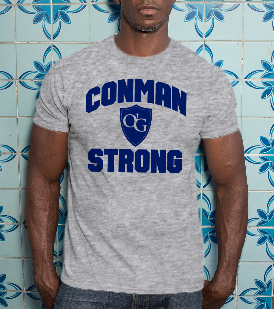 CONMAN OG STRONG Shield Emblem T-Shirt