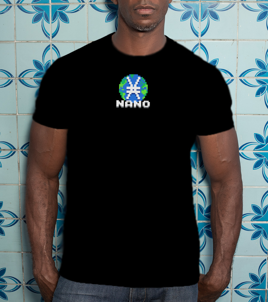 NANO Pixel Earth T-Shirt