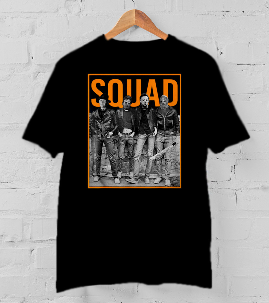 SQUAD Jason Halloween Horror Icons Group T-Shirt