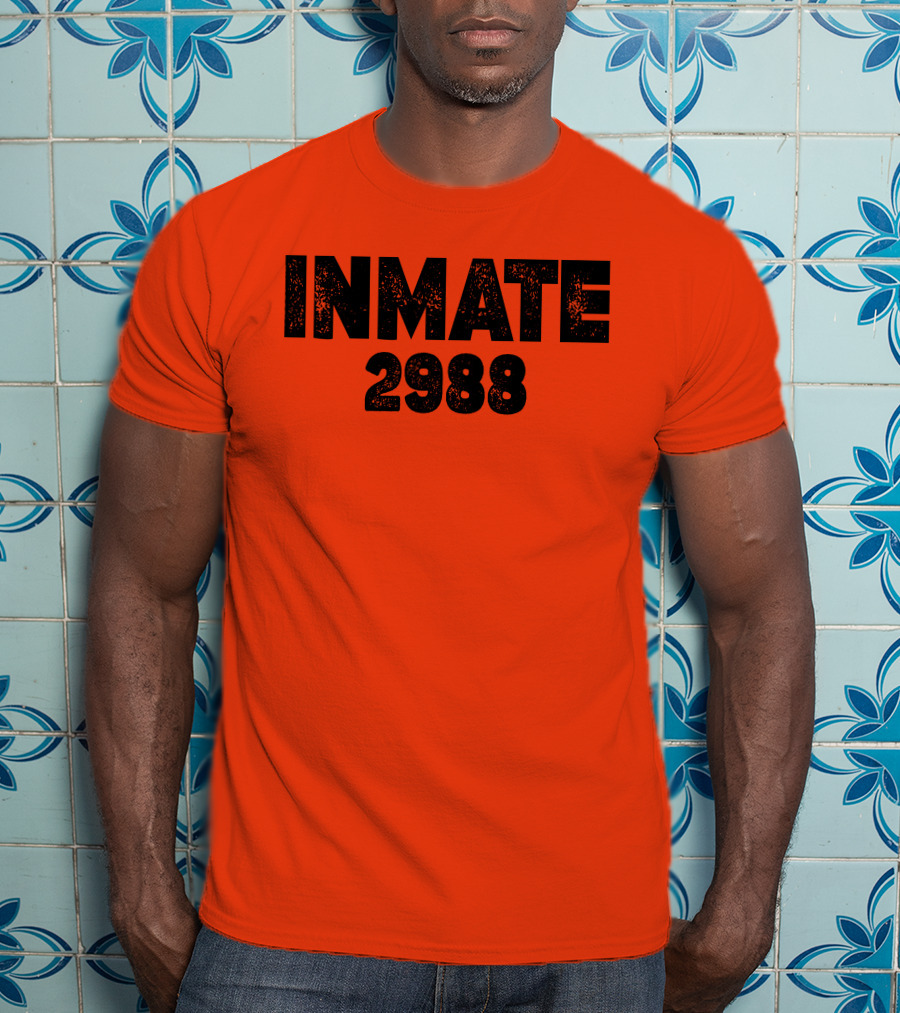 Inmate 2988 Boogie2988 Prison Number T-Shirt
