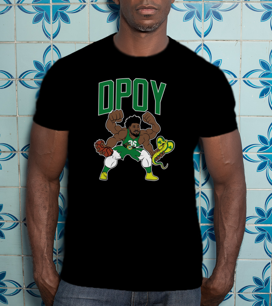 Nick Trig DPOY 35 Boston Celtics Defensive Player Of The Year T-Shirt