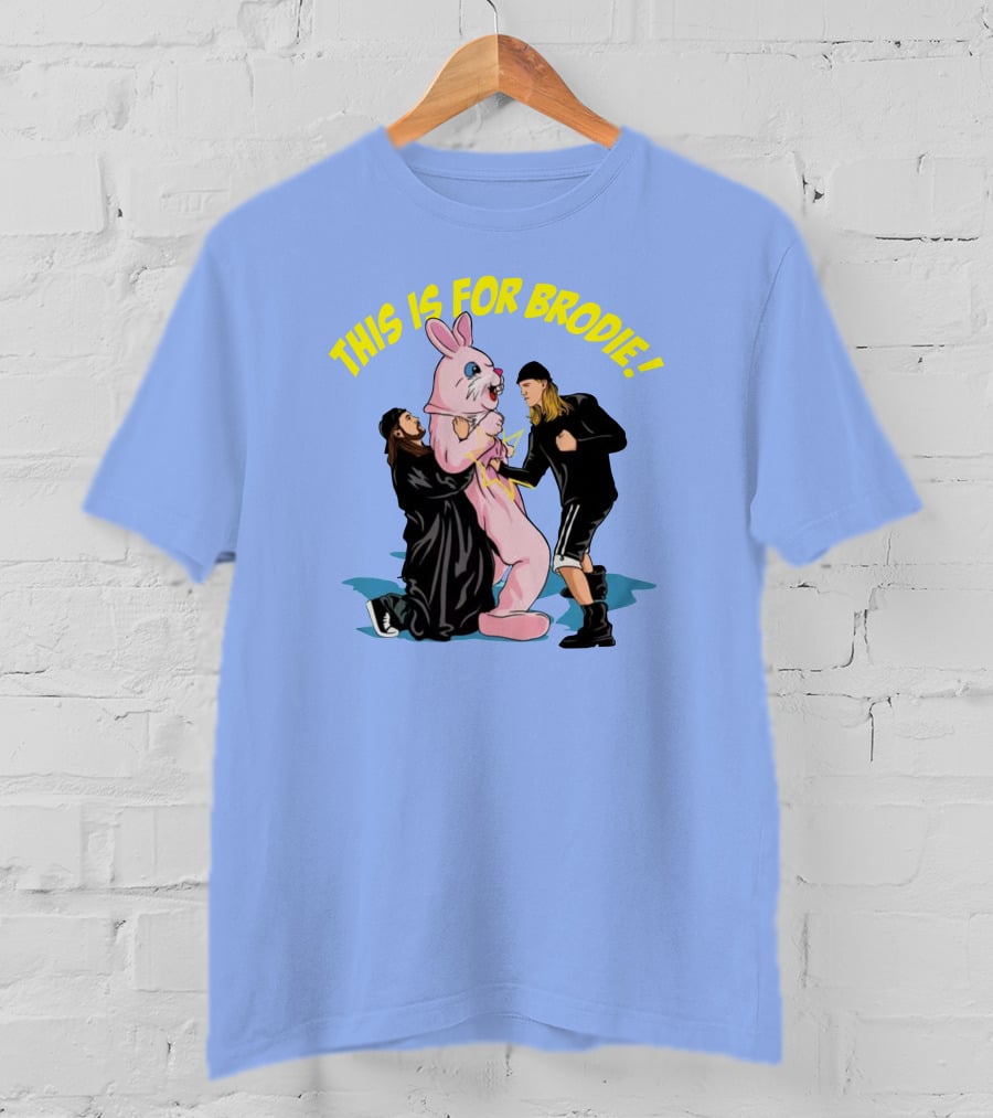 This Is For Brodie Bunny Battle T-Shirt