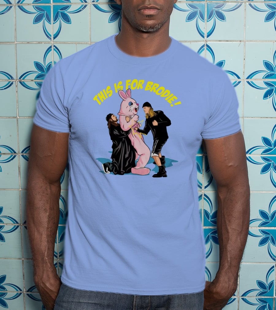 This Is For Brodie Bunny Battle T-Shirt