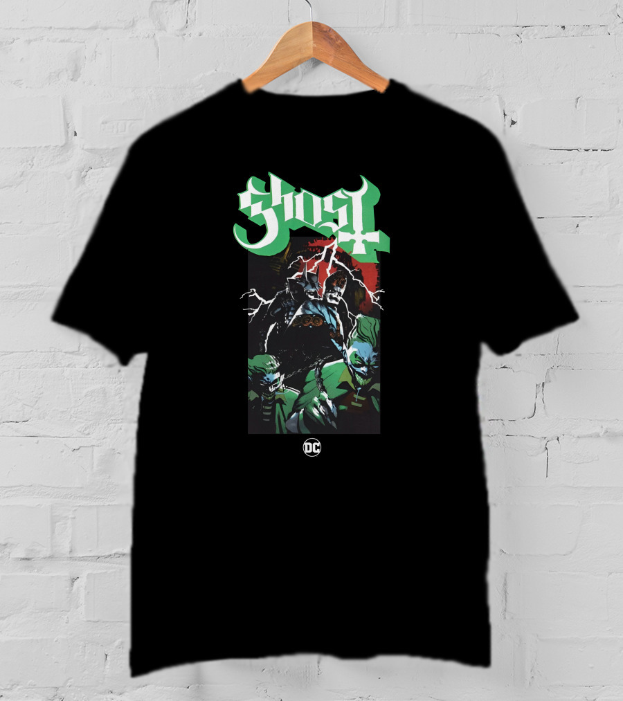 Ghost Batjoker DC Comics Dark Nights Villain Legends T-Shirt