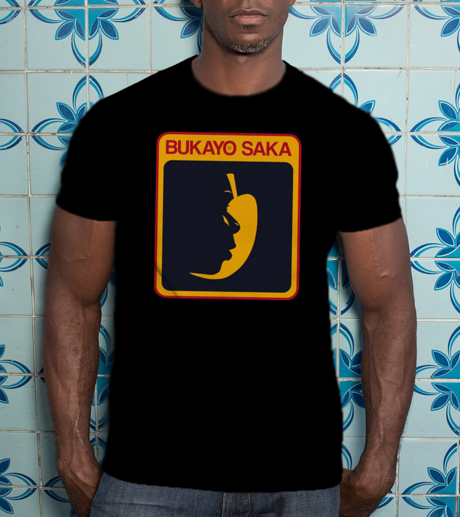 Bukayo Saka Gunners Retro T-Shirt