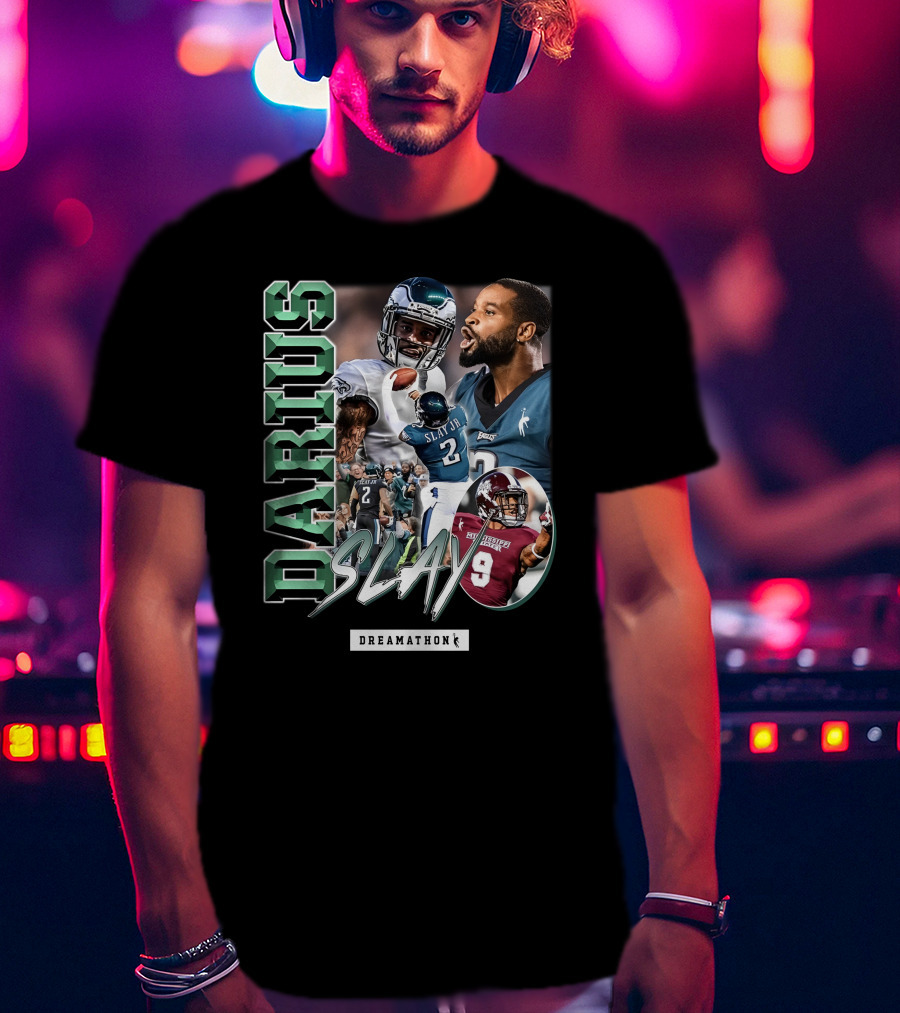 Darius Slay Dreamathon Featuring Devonta Smith T-Shirt