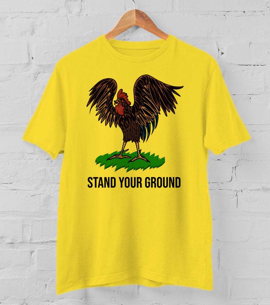 Tim Pool Stand Your Ground Rooster T-Shirt