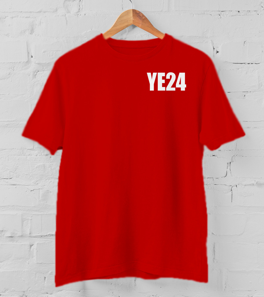 Ye24 Donda's Place Campaign Text White T-Shirt