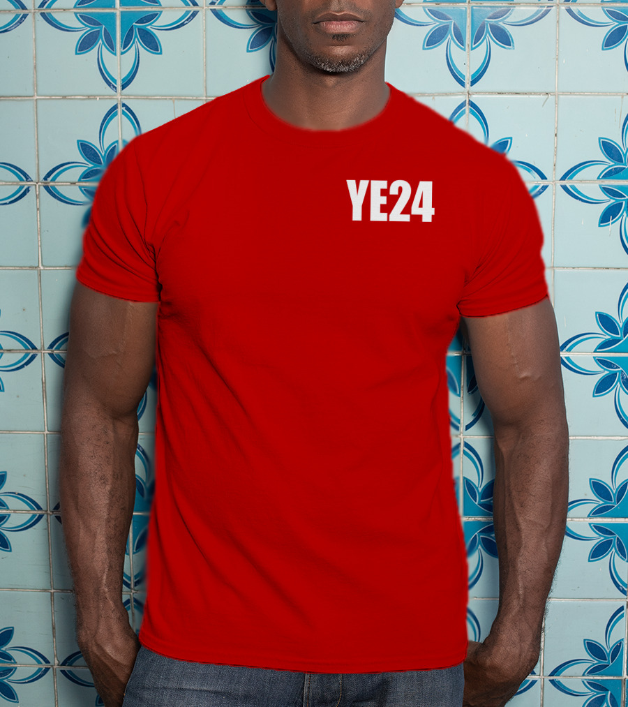 Ye24 Donda's Place Campaign Text White T-Shirt