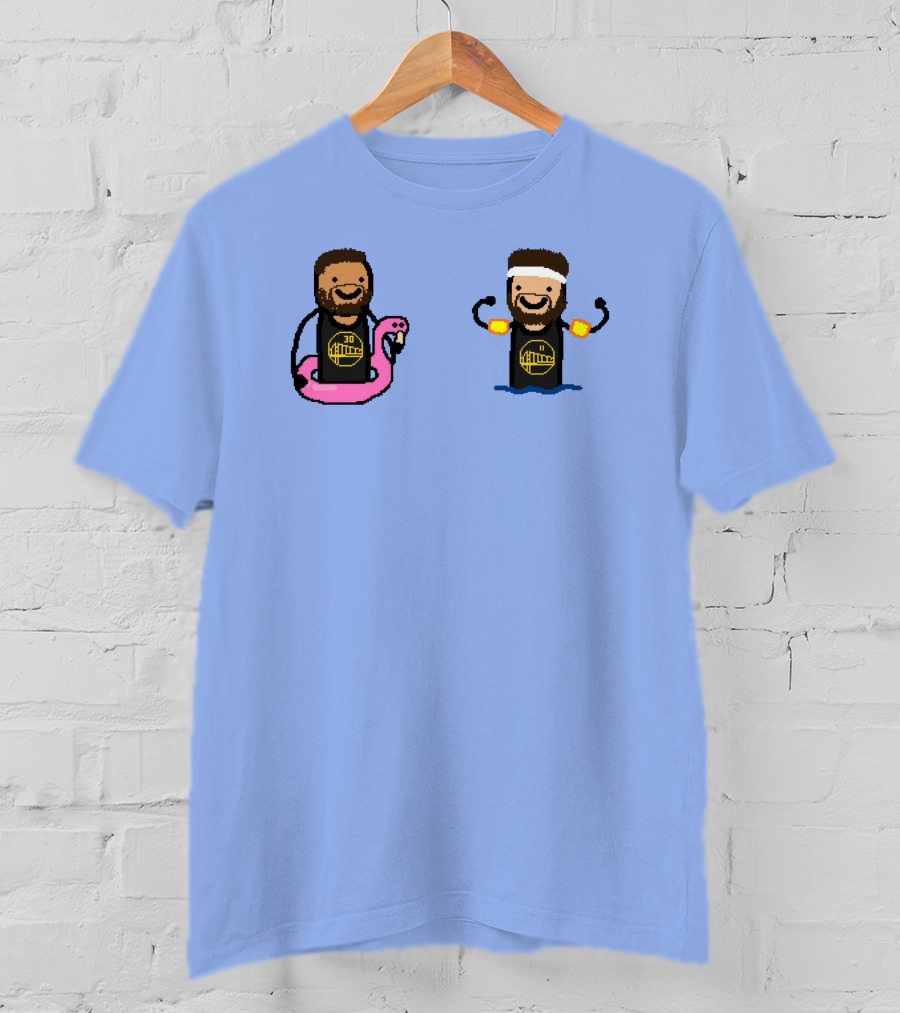 NBA Paint Splash Brothers Floating Fun 30 T-Shirt