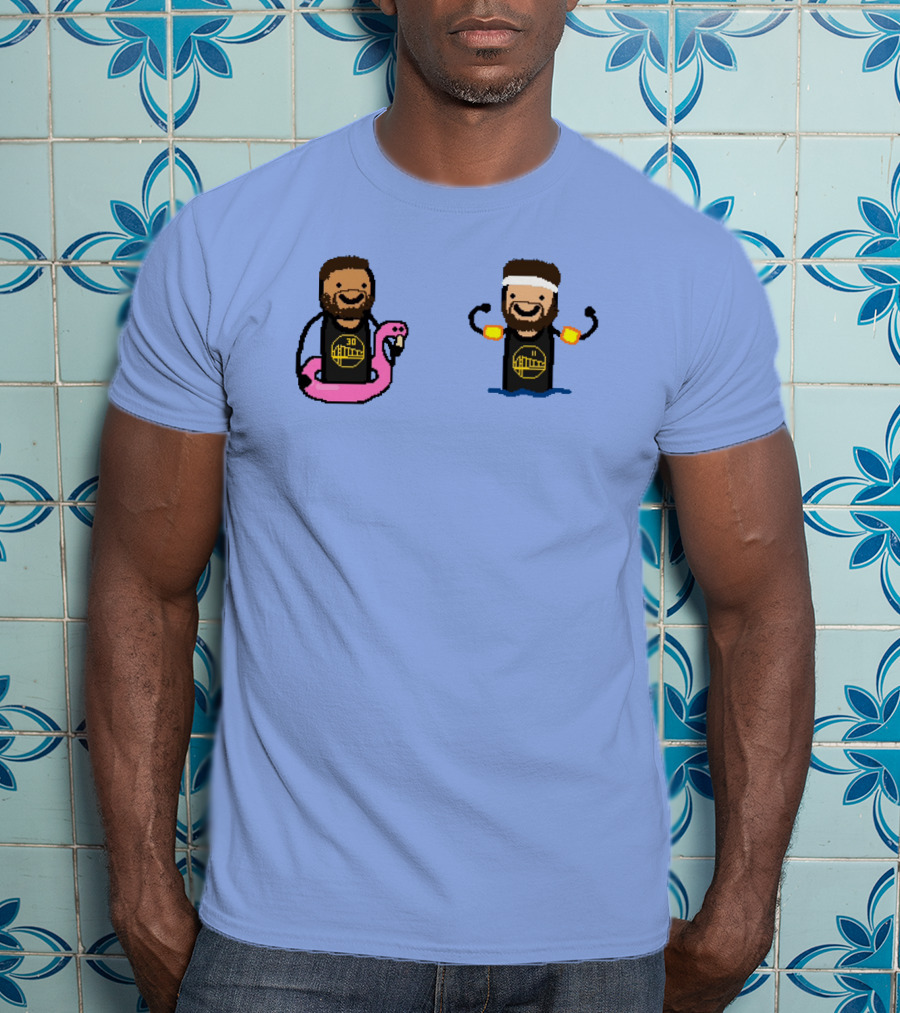 NBA Paint Splash Brothers Floating Fun 30 T-Shirt