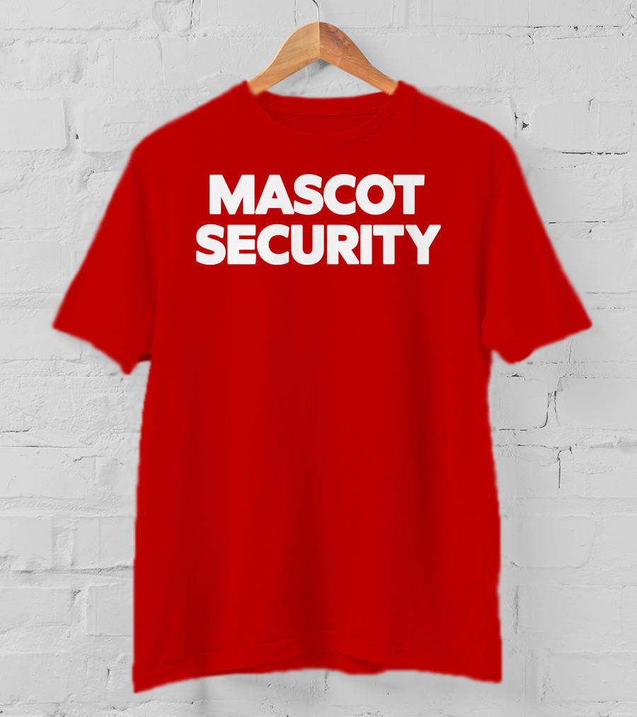 Mascot Security Team Uniform T-Shirt