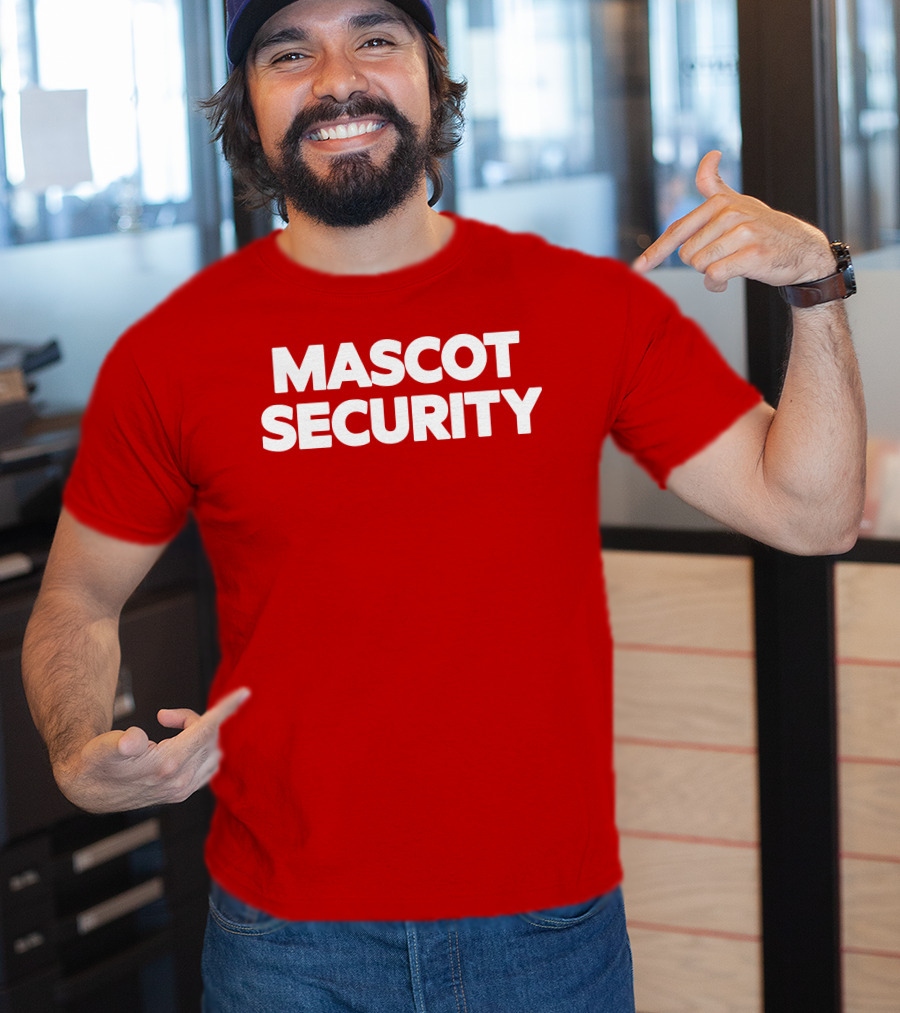 Mascot Security Team Uniform T-Shirt