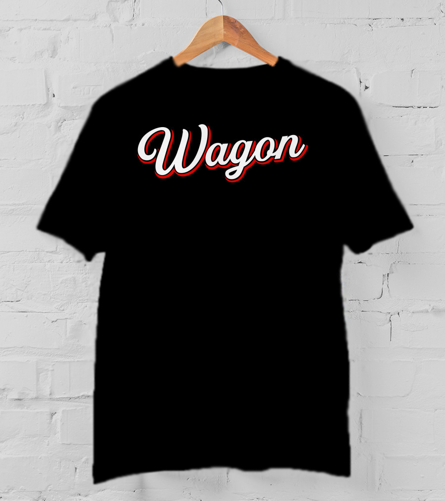 Paul Bissonnette Wagon Bold Script T-Shirt