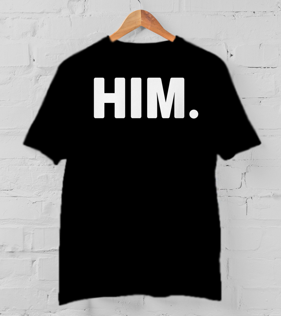 Carmelo Hayes HIM Bold White T-Shirt