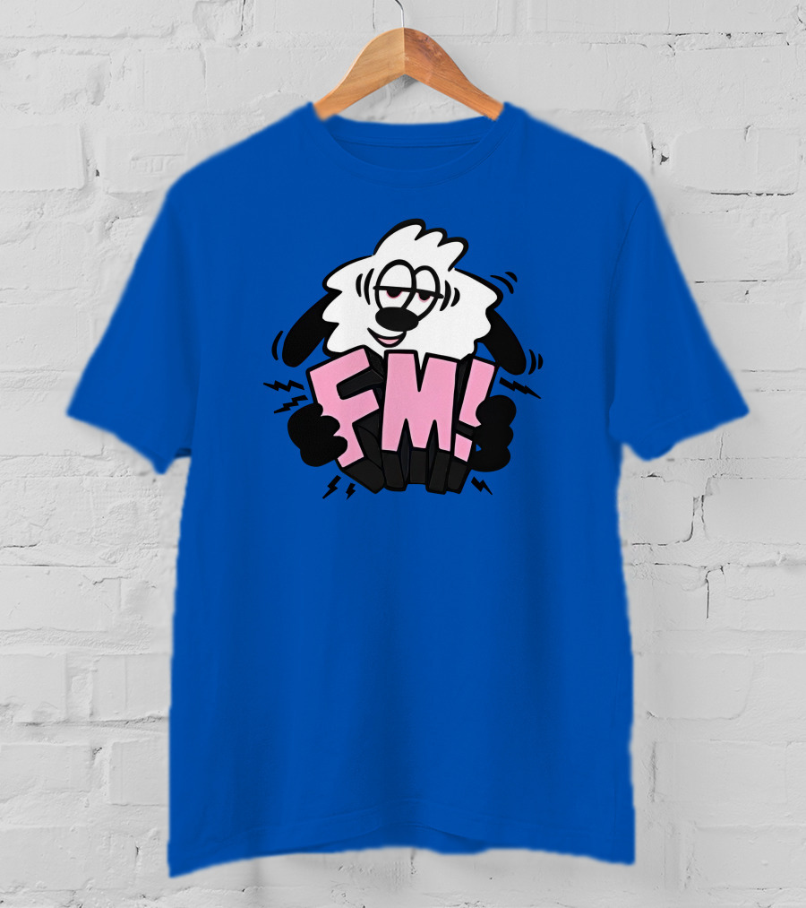 Vs X Verdy FM Cartoon Sheep Complex Con Blue T-Shirt