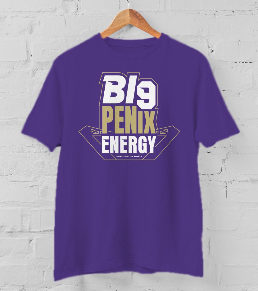 Big Penix Energy Simply Seattle Sports T-Shirt