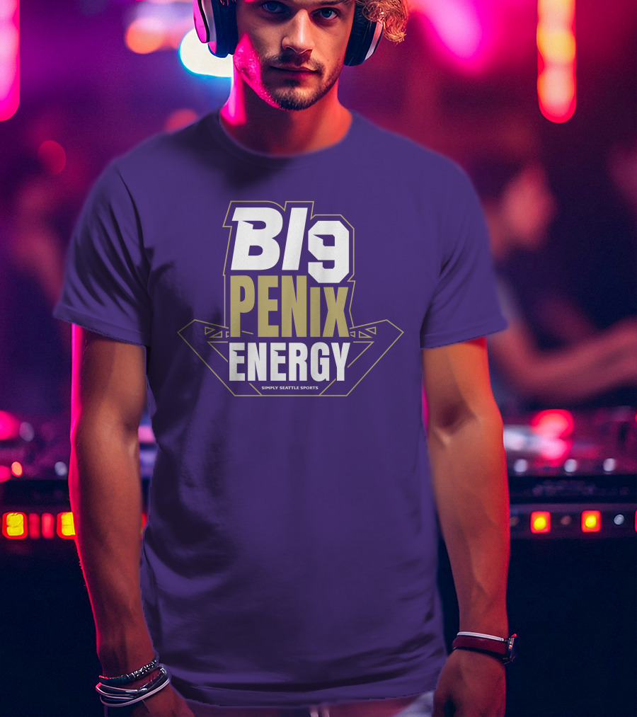 Big Penix Energy Simply Seattle Sports T-Shirt