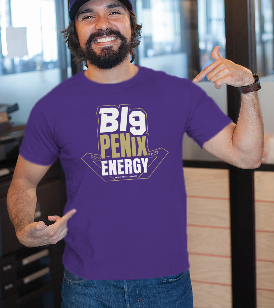 Big Penix Energy Simply Seattle Sports T-Shirt