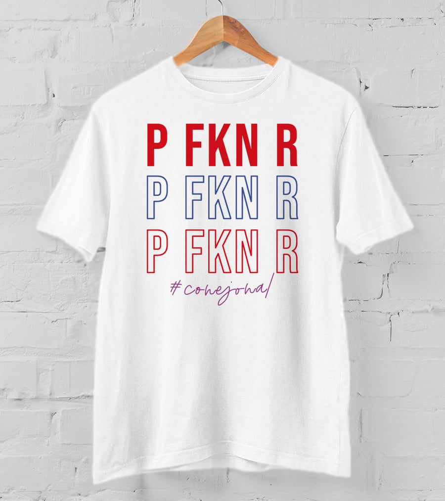P Fkn R Bad Bunny #conejomal T-Shirt