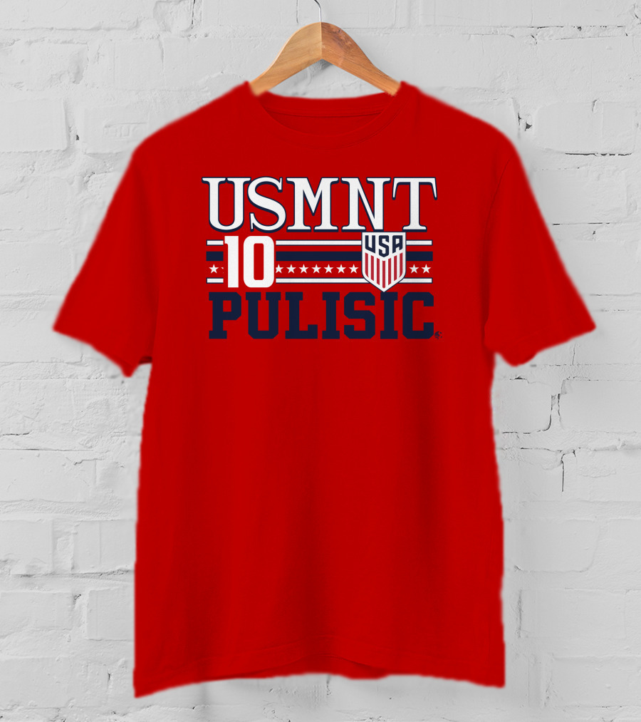 USMNT Pulisic 10 USA Soccer Stars T-Shirt