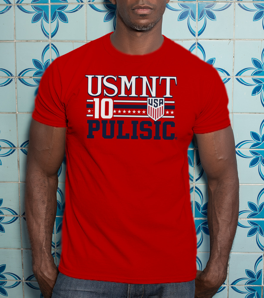 USMNT Pulisic 10 USA Soccer Stars T-Shirt