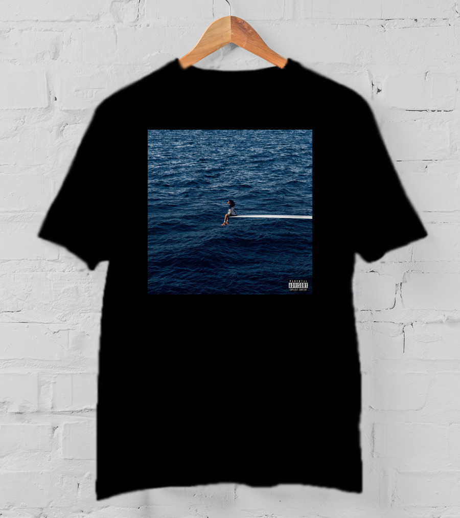 I Survived The Sza Drought SOS Album Cover Ocean T-Shirt