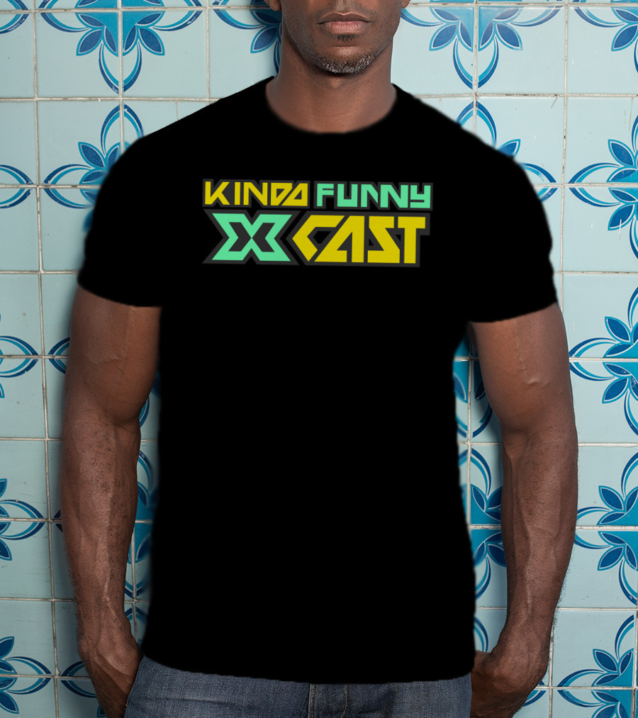 Kinda Funny Xcast Performance Gaming Podcast T-Shirt