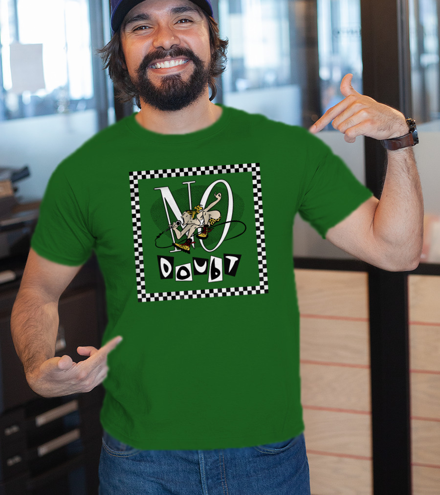 No Doubt Trapped In A Box Checkered T-Shirt