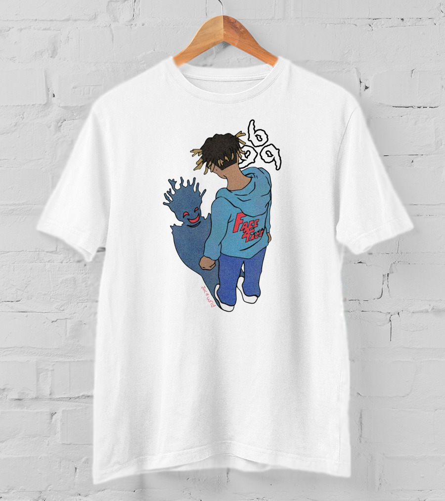 999Club Reflection Face Your Fears 69 Shadow T-Shirt
