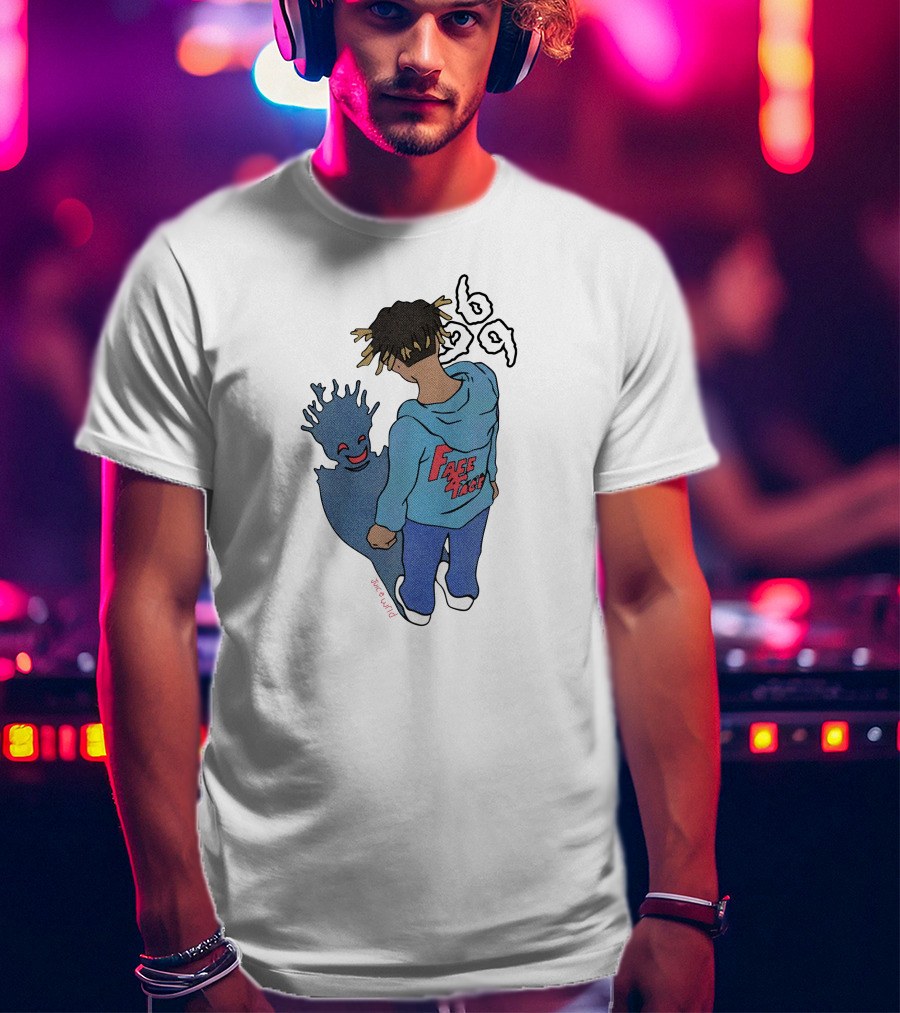 999Club Reflection Face Your Fears 69 Shadow T-Shirt