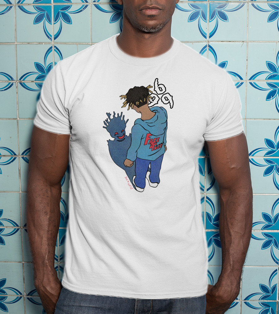 999Club Reflection Face Your Fears 69 Shadow T-Shirt