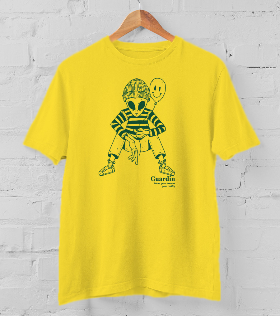 Guardin Alien Make Your Dreams Your Reality T-Shirt