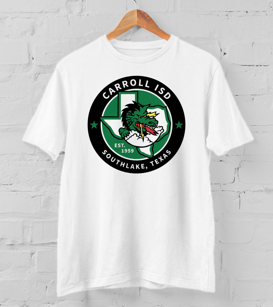 Carroll ISD Southlake Texas Est. 1959 Dragon T-Shirt