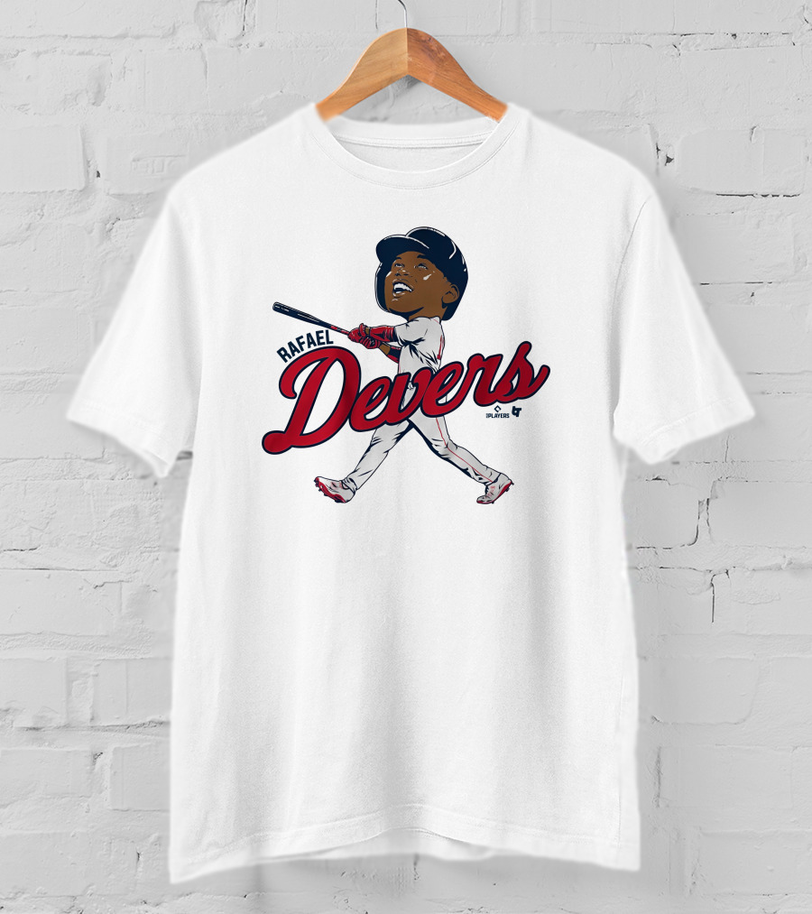 Rafael Devers Baseball Caricature Sports T-Shirt