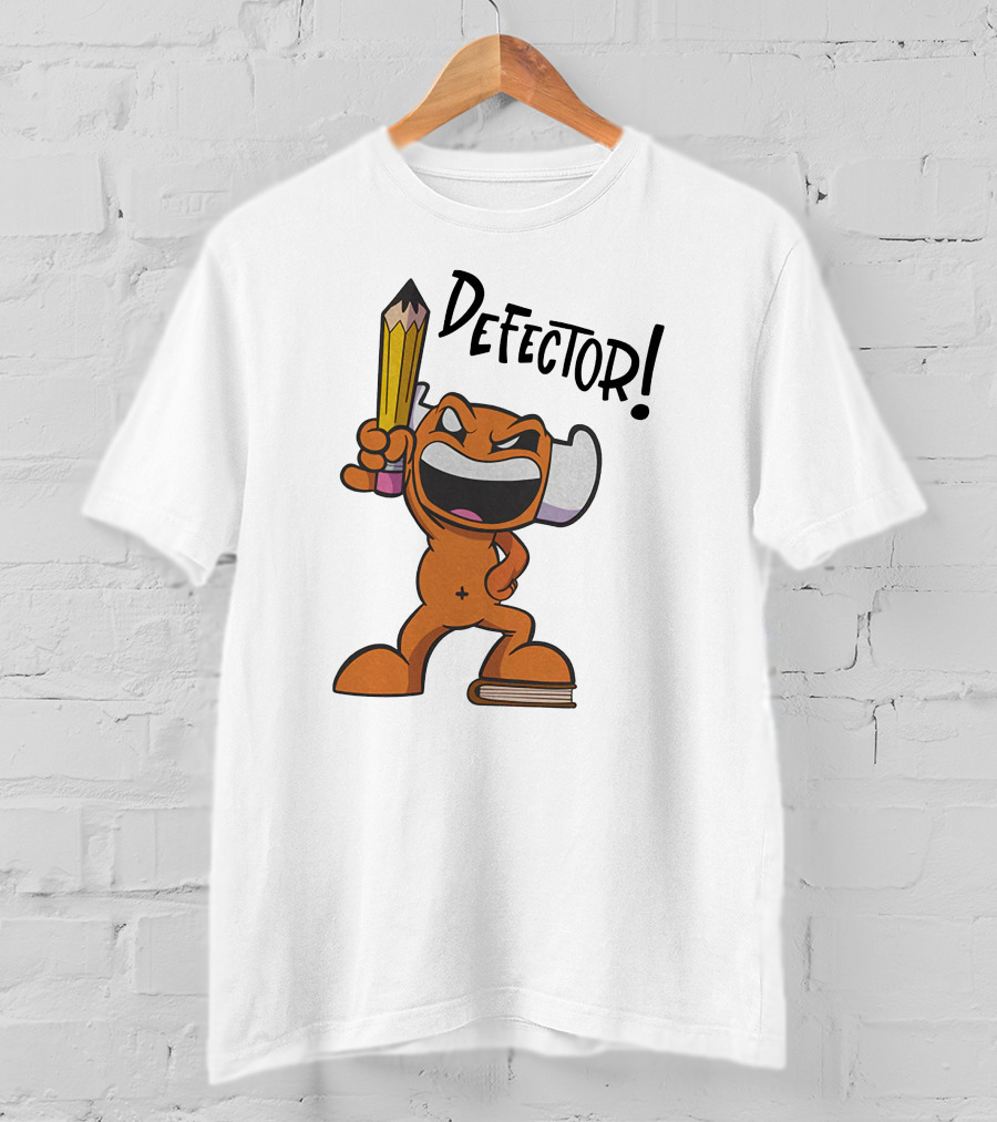 Defector El Toro Merch Character With Pencil T-Shirt